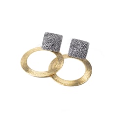 ARO PELTRE BASE CUADRADA CIRCULO