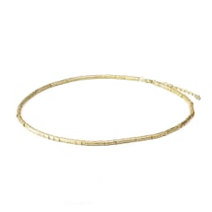 CADENA BAÑO DE ORO MOSTACILLAS 45 CM
