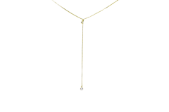 CADENA BAÑO DE ORO CASCADA CIRCONES