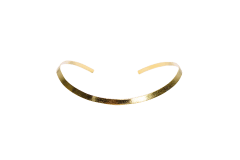 TIARA BAÑO DE ORO FACETADA
