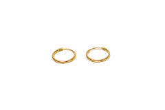ARGOLLA ORO TUBO PASADA 1,6 MM