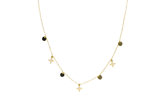 COLLAR BAÑO DE ORO FULMINE