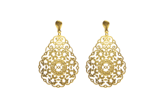 AROS GOTA FILIGRANA BORDE SUTIL