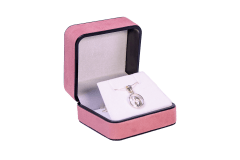 COLGANTE PLATA VIRGEN NIÑA CRISTAL