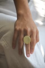 ANILLO BAÑO DE ORO CERCHIO