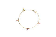 PULSERA PUNTOS DE LUZ COLORES