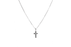 CADENA PLATA LABONES CRUZ