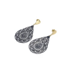 AROS PELTRE GOTA FILIGRANA DELICADA