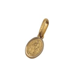 COLGANTE ORO 18KT VIRGEN MILAGROSA