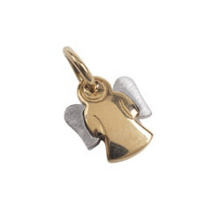 COLGANTE ORO 18KT ÁNGEL BICOLOR