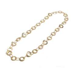 COLLAR BAÑO DE ORO CIRCULOS Y OVALOS