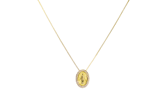 CADENA VIRGEN MILAGROSA CIRCONES