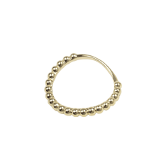 ANILLO DELGADO BAÑO DE ORO