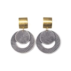 ARO PELTRE CIRCULO TEXTURADO