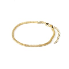 PULSERA MAGLIA BAÑO DE ORO