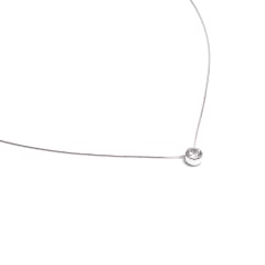 CADENA PLATA PUNTO DE LUZ