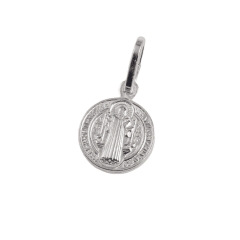 COLGANTE PLATA SAN BENITO 1,3 CM