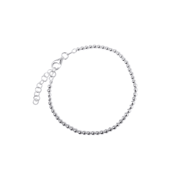 PULSERA PLATA BOLITAS DISEÑO