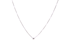 CADENA PLATA ESTRELLA MINI