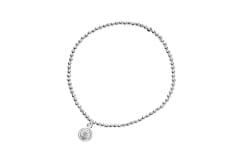 PULSERA PLATA BOLITAS SAN BENITO