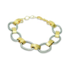 PULSERA PELTRE ESLABONES