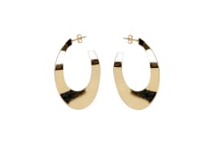 ARGOLLA BAÑO DE ORO CURVILINEA