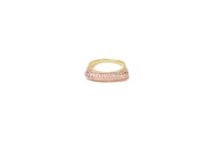 ANILLO CINTILLO CURVO