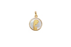 COLGANTE ORO 18KT VIRGEN NIÑA NACAR