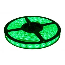 Cinta Led 1mt 24V 5050 14,4W/m IP65 60led/m Verde