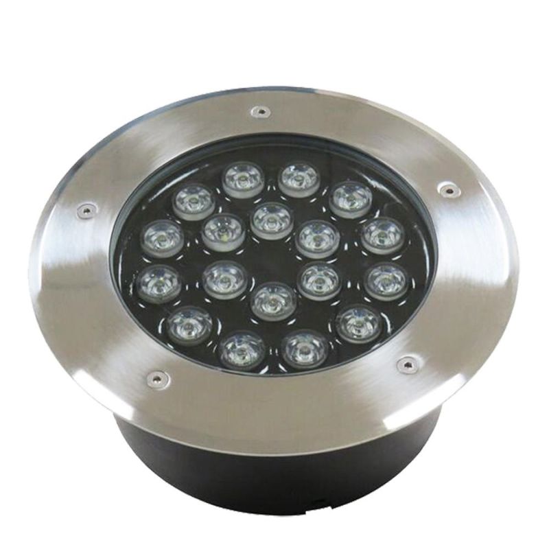 Foco Piso Redondo con Lupa 18w 220V 6500K (hy34289)
