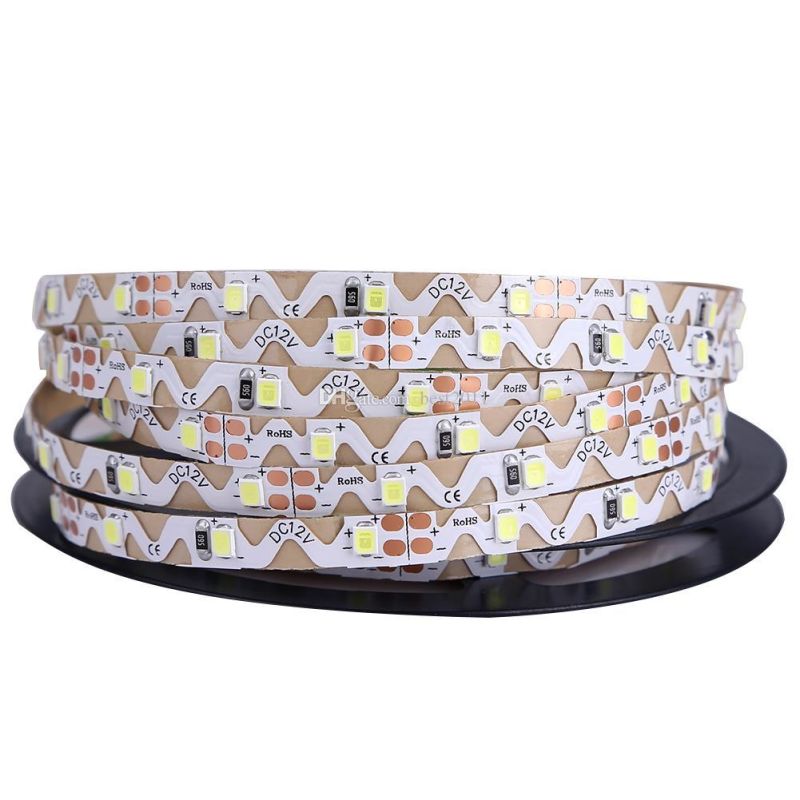 Cinta Led 1mt 12V 2835 17W/m IP20 72led/m Blanco Frío CW Flexible ZigZag