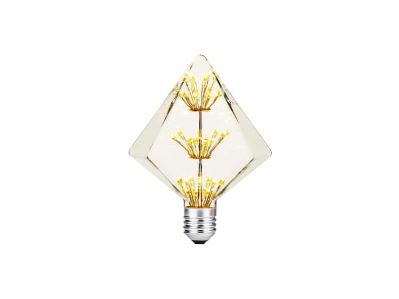 Ampolleta Vintage Diamante 2w e27 2200k (hy35049)