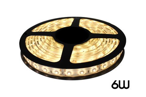 Cinta Led 1mt 12V 2835 6W/m IP20 60led/m Blanco Cálido WW