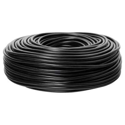 Cordón 2x0,75mm² (20awg) Negro 500V máx 70°máx 100mt SEC1