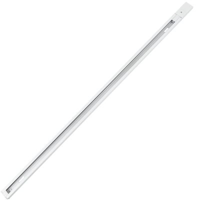 Riel Energizado Monofásico 220V 2mt Blanco