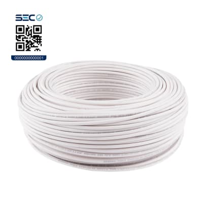 Cable Eva 2,5mm Blanco 100 Metros 450/750V 70°C SEC1