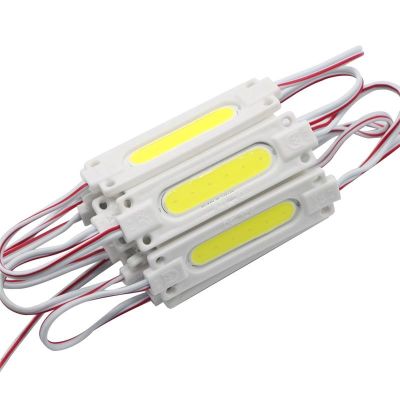 Tira 10 Módulos Led 12V 2W Cob 160° 6000K Luz Fría1