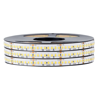 Cinta Led 24V 2835 10W/m IP20 120Led/m 6000K Luz Fría 5mt