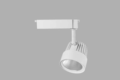 Foco Riel Monofásico 20W 3000K Luz Cálida Blanco