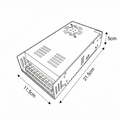Fuente de Poder 12V 33.3A 400W IP20