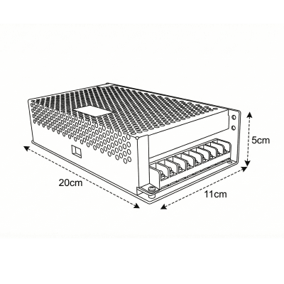 Fuente de Poder 24V 10A 250W IP20 wt