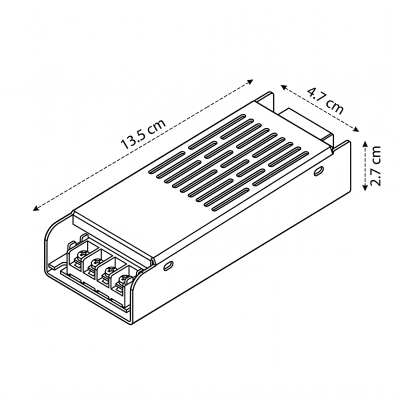 Fuente de Poder Pro 12V 8.3A 100W IP20
