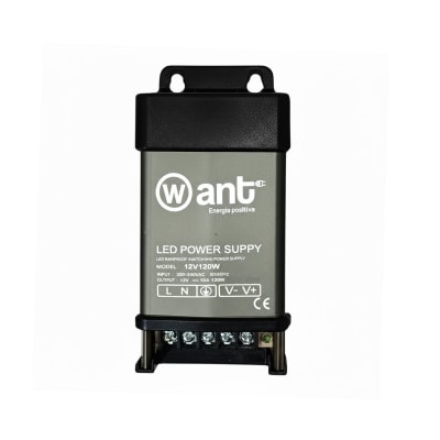Fuente Poder 12V 10A 120W IP44 lluvia