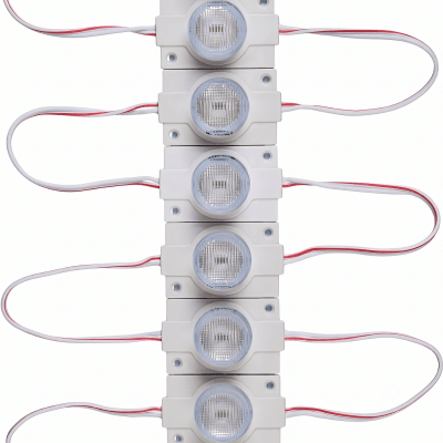 Módulo Led 220V 3W 1Led 3000K Cálida IP65 10und