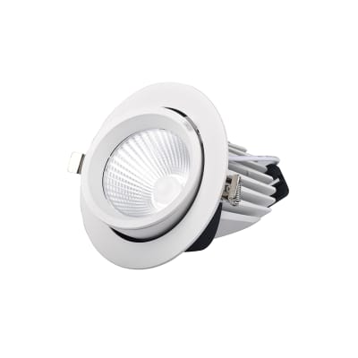 Foco Downlight 40W Led Codo Dirigible 4000K Luz Neutra