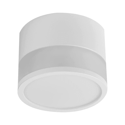 Panel Decorativo Sobrepuesto Blanco Moderno 7W 3000k Luz Cálida