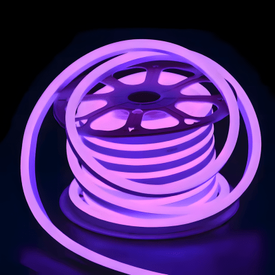 Neón Led 12V 7W/m 50mt Morado