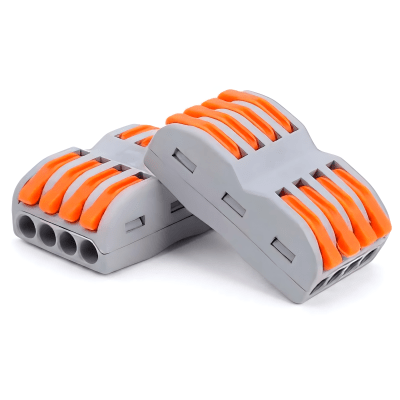 Conector Rápido Wago 4in 4out N2B