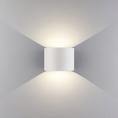 Aplique Muro Cilindro Blanco 6W 3000K Cálida