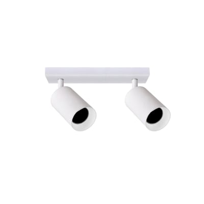 Aplique Porta Ampolleta GU10 de 2 Focos Blanco1